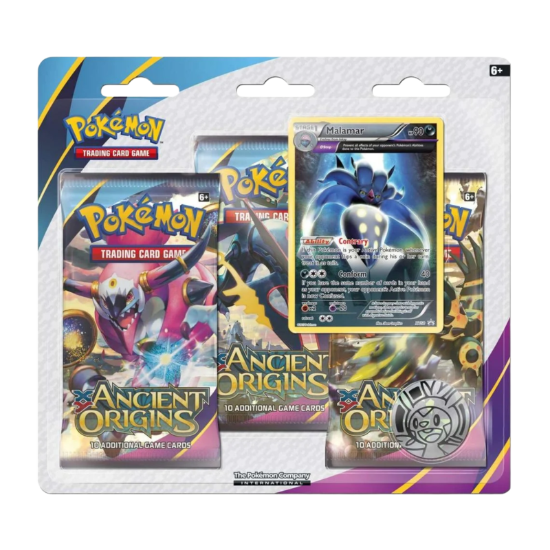 XY Ancient Origins 3-Pack Blister [Malamar Promo]