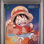 PSA 9 MONKEY D. LUFFY 1ST ANV TOURNAMENT-PTCP