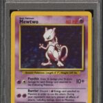 PSA 9Mewtwo #10/102 Base Set Unlimited