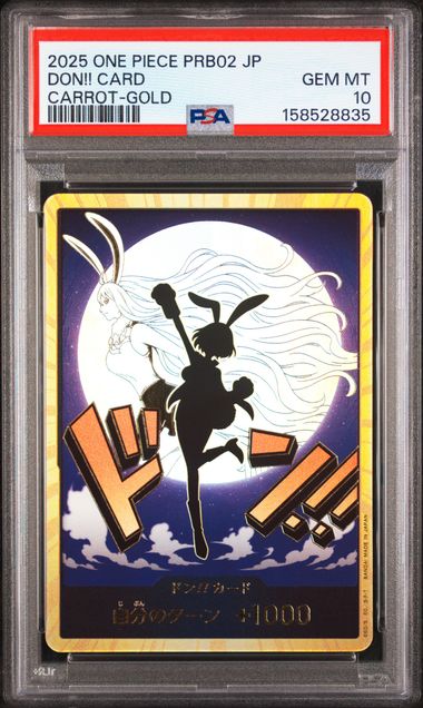PSA 10 JAPANESE PRB02 CARROT GOLD DON!!