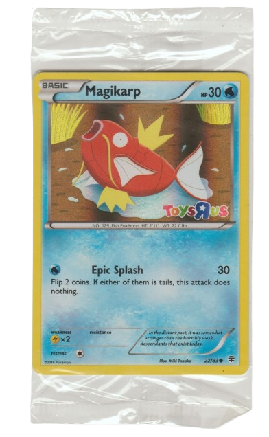 Magikarp Holo Toys R Us Stamped Promo Sealed
