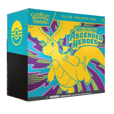 Ascended Heroes ETB Pokémon TCG Elite Trainer Box sealed product