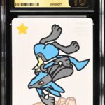 CGC PRISITNE 10 Lucario Pokémon Taruka