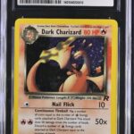 CGC 8 Dark Charizard Team Rocket Unlimited