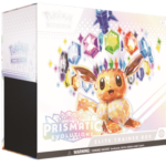 Prismatic Evolutions ETB featuring Eevee and Eeveelutions Pokémon TCG Elite Trainer Box