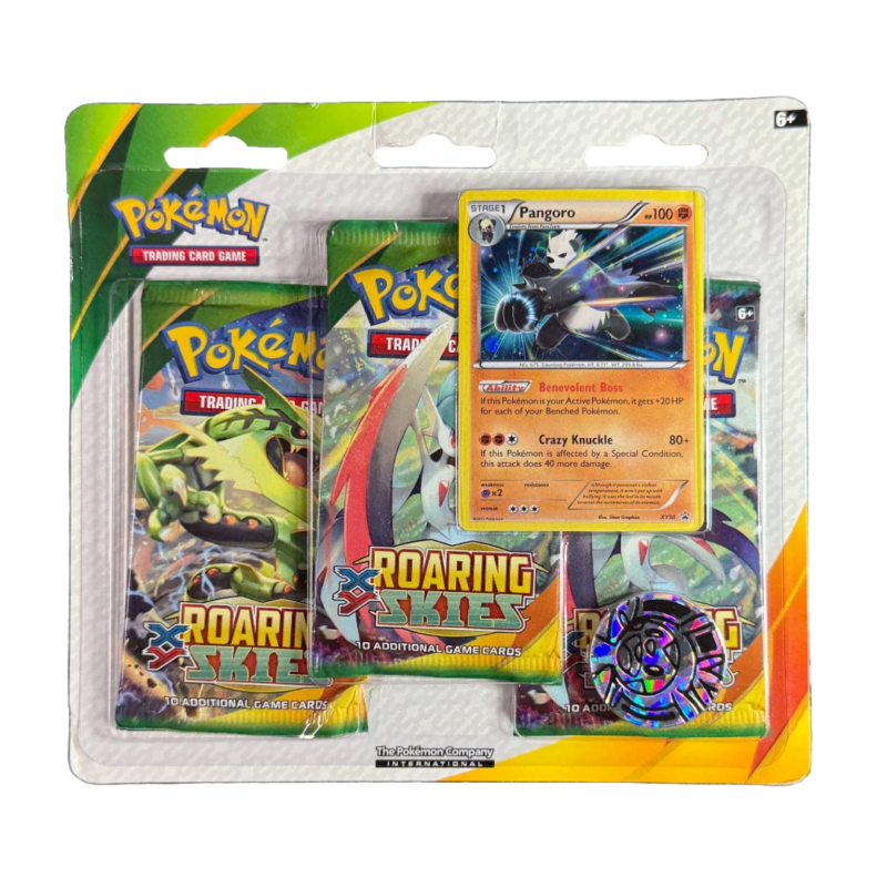 XY Roaring Skies 3-Pack Blister [Pangoro Promo]