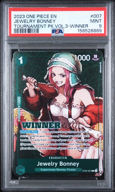 PSA 9 JEWELRY BONNEY TOURNAMENT PK.VOL.3-WINNER