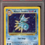 PSA 9 Misty's Seadra Gym Heroes Unlimited