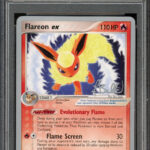 PSA 10 FLAREON EX WORLD CHAMP-EEVEELUTIONS