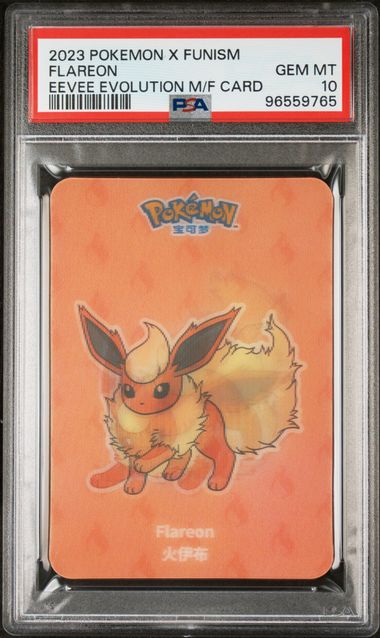 PSA 10 FLAREON POKEMON X FUNISM