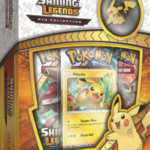 Shining Legends Pikachu Pin Collection