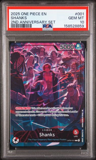 PSA 10 SHANKS 2ND ANNIVERSARY SET