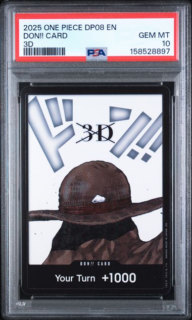 PSA 10 DOUBLE PACK VOLUME 8 DON!! CARD 3D