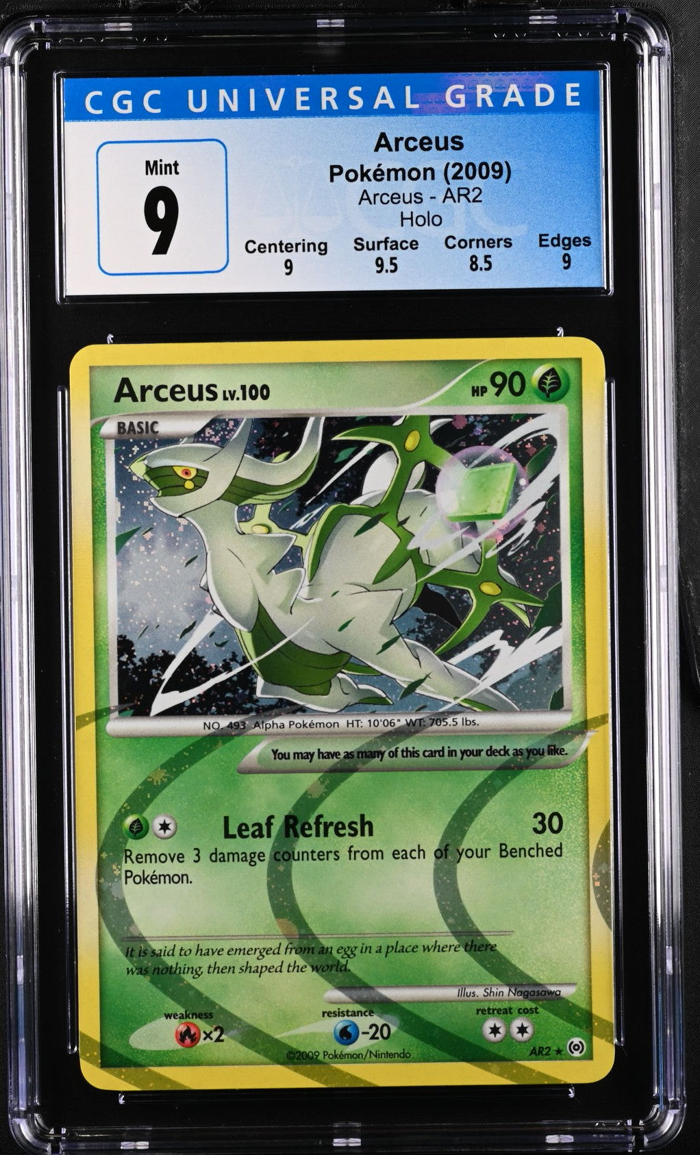 cgc3819754-098_obv CGC 9 ARCEUS AR2