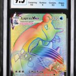 CGC 9.5 LAPRAS VMAX SWORD & SHIELD