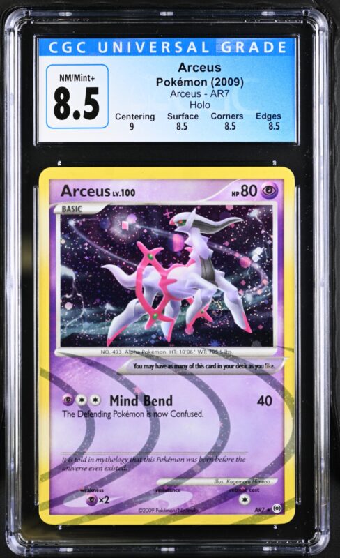 CGC 8.5 ARCEUS AR7