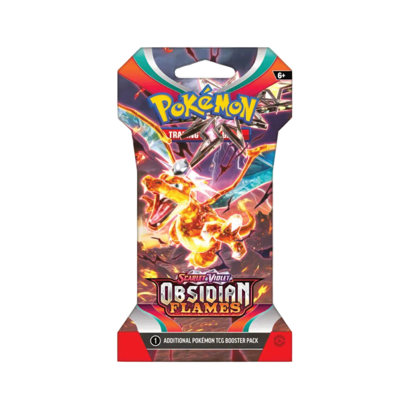 Obsidian Flames Sleeved Booster Pack