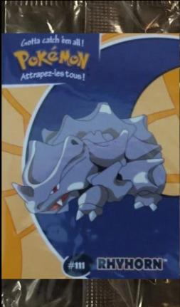 Rhyhorn #111 Stadium Danone [sealed]